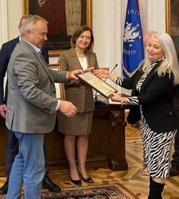 Миколаївська вчена отримала у Польщі Нагороду імені Івана Виговського