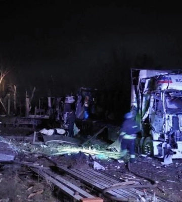 Поліція фіксує наслідки ракетних ударів по Дніпру