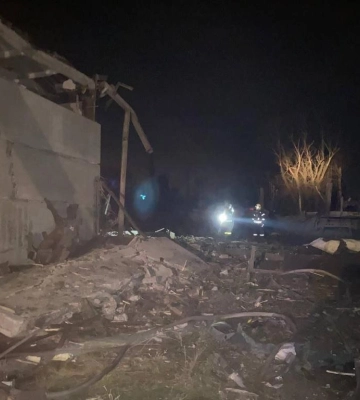 Поліція фіксує наслідки ракетних ударів по Дніпру