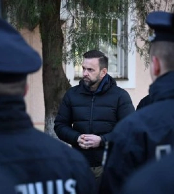 Голова Закарпатської ОВА, Віктор Микита, привітав  Патрульних поліцейських області з професійним святом