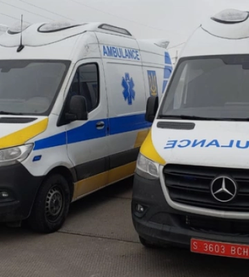 Сербія передала Україні два авто швидкої допомоги – посольство