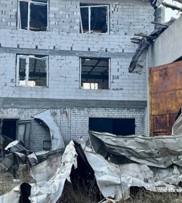 З&#039;явилися фото наслідків удару по Дніпру