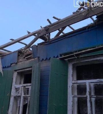 Рашисты обстреляли Ворожбянскую громаду на Сумщине. ФОТОрепортаж