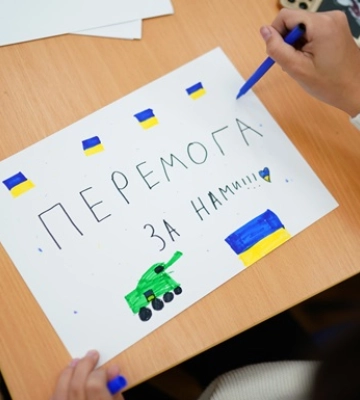 Маленькие украинцы передали разведчикам больше 1500 рисунков