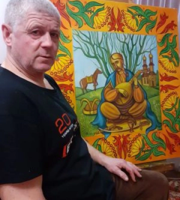 Художник з Черкащини створив серію портретів захисників «Азовсталі»