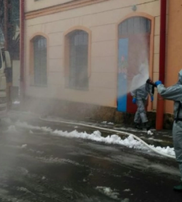 На Львівщині рятувальники взяли участь у навчаннях, де на підприємстві «виникла» ситуація техногенного характеру