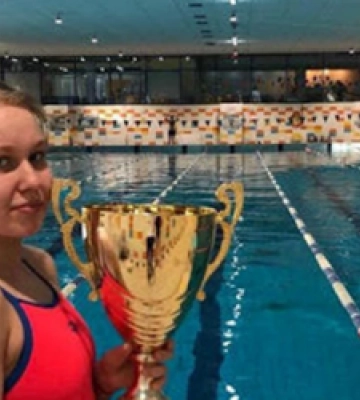 Львів’янка виборола три золота на чемпіонаті України