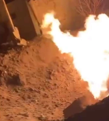 Унаслідок ворожого ракетного обстрілу пошкоджено газорозподільчий пункт на Запоріжжі