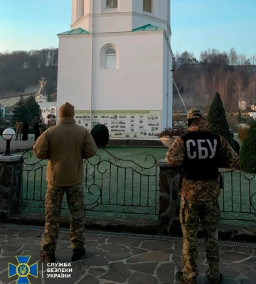 СБУ прийшла до Мукачівської єпархії УПЦ МП