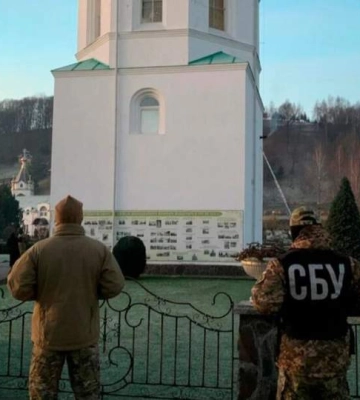На этот раз в Мукачево: СБУ снова пришла с обысками в Московский патриархат