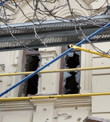 Ворог обстріляв художній музей у Херсоні