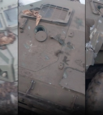 Витримав прильоти “Градів”: броньовик Shield врятував життя 7 бійців під ударами ЗС РФ (Фото)