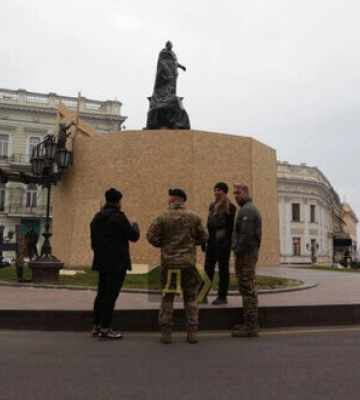Одеська міськрада підтримала рішення демонтувати пам’ятник Катерині II