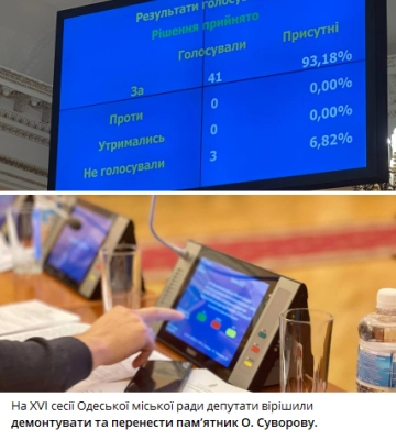 Памятник Екатерине II все: одесские депутаты приняли решение о его демонтаже