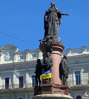 В Одесі демонтують пам’ятники імператриці Катерині II і Суворову: рішення влади міста