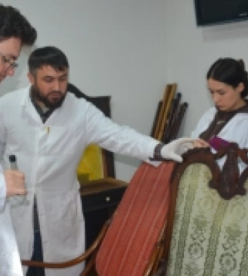 Працівники Національного реставраційного центру відвідали Колодяжненський музей Лесі Українки