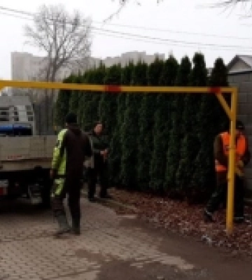 Муніципали демонтували обмежувачі руху у селах біля Луцька