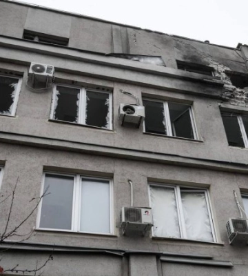 Росіяни продовжують убивати. Окупанти обстріляли центр Херсона, є жертва — ОВА