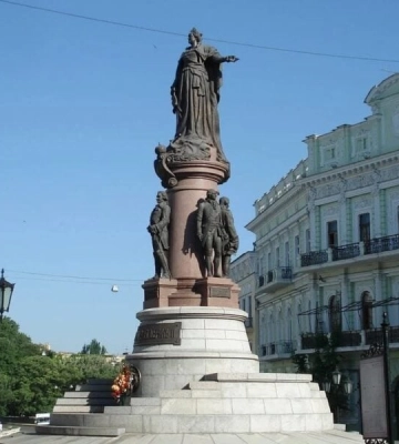 Міськрада Одеси підтримала демонтаж пам’ятника Катерині II