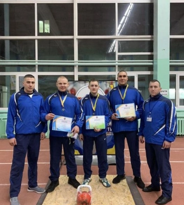 Рятувальник з Бобринця отримав «бронзу» на чемпіонаті ДСНС України з гирьового спорту
