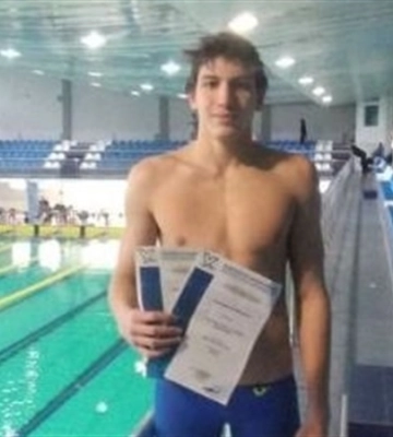    Дніпрянин здобув золото та срібло на чемпіонаті України з плавання