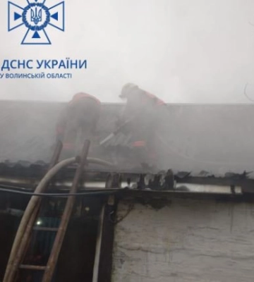 На Волині вчора гасили пожежі у трьох будинках
