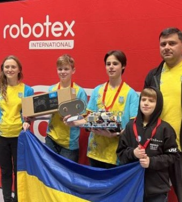 Школяр із Запорізької області став одним із найкращих робототехніків у світі