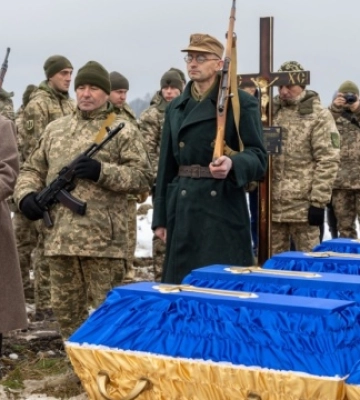 На Тернопільщині провели перепоховання 10 вояків УПА