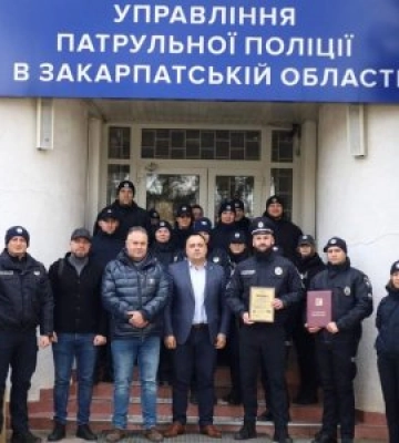 Патрульній поліції Закарпаття 7 років