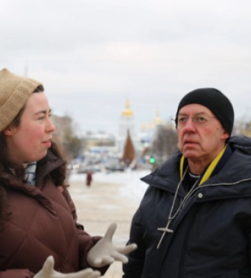 Очільник церкви у Великій Британії, Архиєпископ Кентерберійський прибув до Києва