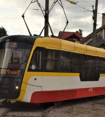 В Одесі електротранспорт замінили на автобуси