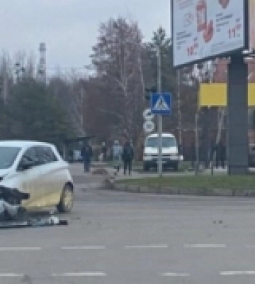 У Луцьку – ДТП на перехресті