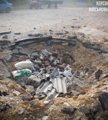 Російські окупанти 34 рази за добу обстріляли Херсонщину