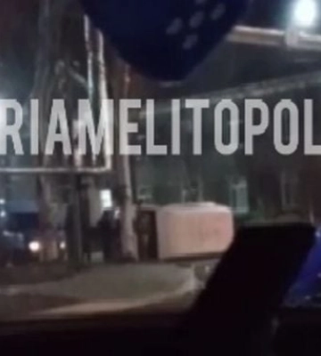 В Мелитополе произошла серьезная авария (видео)