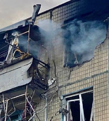 Пообіді окупанти обстрiляли Нікополь: постраждав чоловік