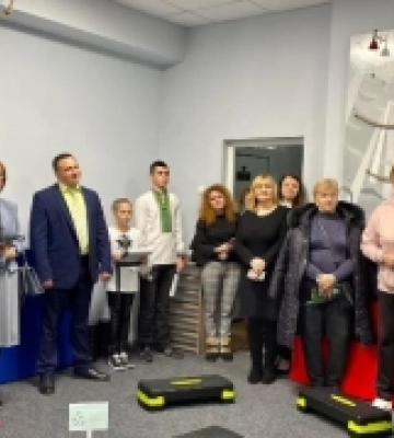 В одному з ліцеїв Волині відкрили спортзал