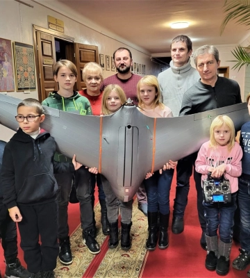 Завдяки ковельській дітворі військові отримають безпілотник «Хрущик»