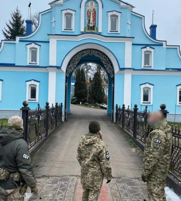 СБУ проводить обшуки у монастирях та церквах УПЦ (МП) у Рівному