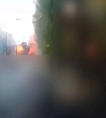 У мережі з&amp;#039;явилося відео моменту ракетного удару по Дніпру