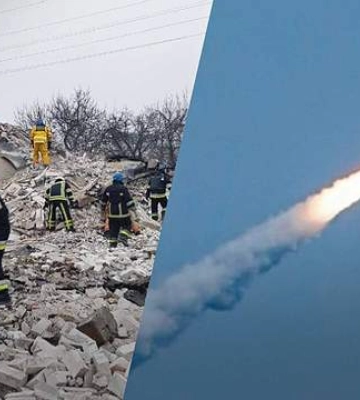 Ночью российские оккупанты обстреляли жилые дома в Вольнянске