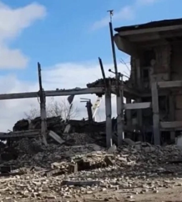 У соцмережі виклали відео зі зруйнованого аеропорту «Херсон»