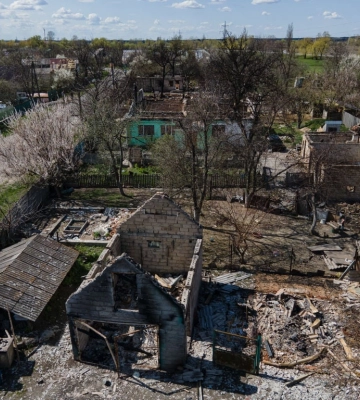 В Николаеве оккупанты полностью разрушили 100 домов