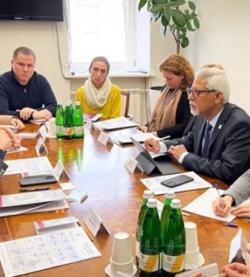 Захоплення росією майна Червоного Хреста у Криму: Лубінець провів зустріч із делегацією місії