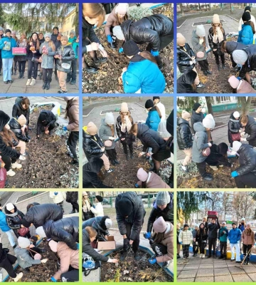 Сумські школярі отримали квіти від Flowers4School
