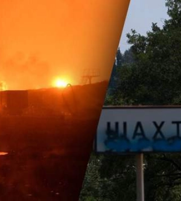 На Донетчине спасатели тушили пожары из-за обстрелов и вывозили раненых
