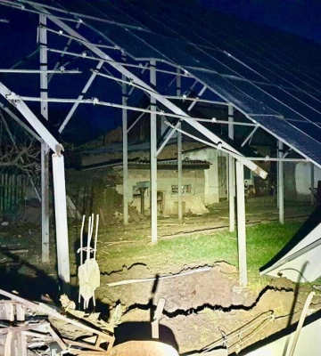Ночью рашисты 9 раз ударили на Никопольщине из &quot;Градов&quot; и тяжелой артиллерии