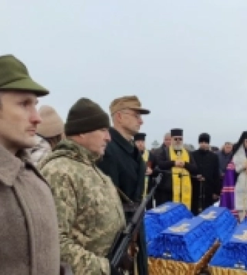 На Тернопільщині перепоховали тіла вояків УПА з трьох областей