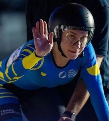 Львівська велогонщиця Олена Старікова виграла золото на етапі Ліги чемпіонів