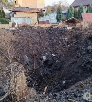 Вночі ворог обстріляв Вільнянськ - поліція продовжує фіксувати наслідки ракетних ударів противника