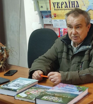 У &quot;Кобзарі&quot; представили книги про історію Виноградова